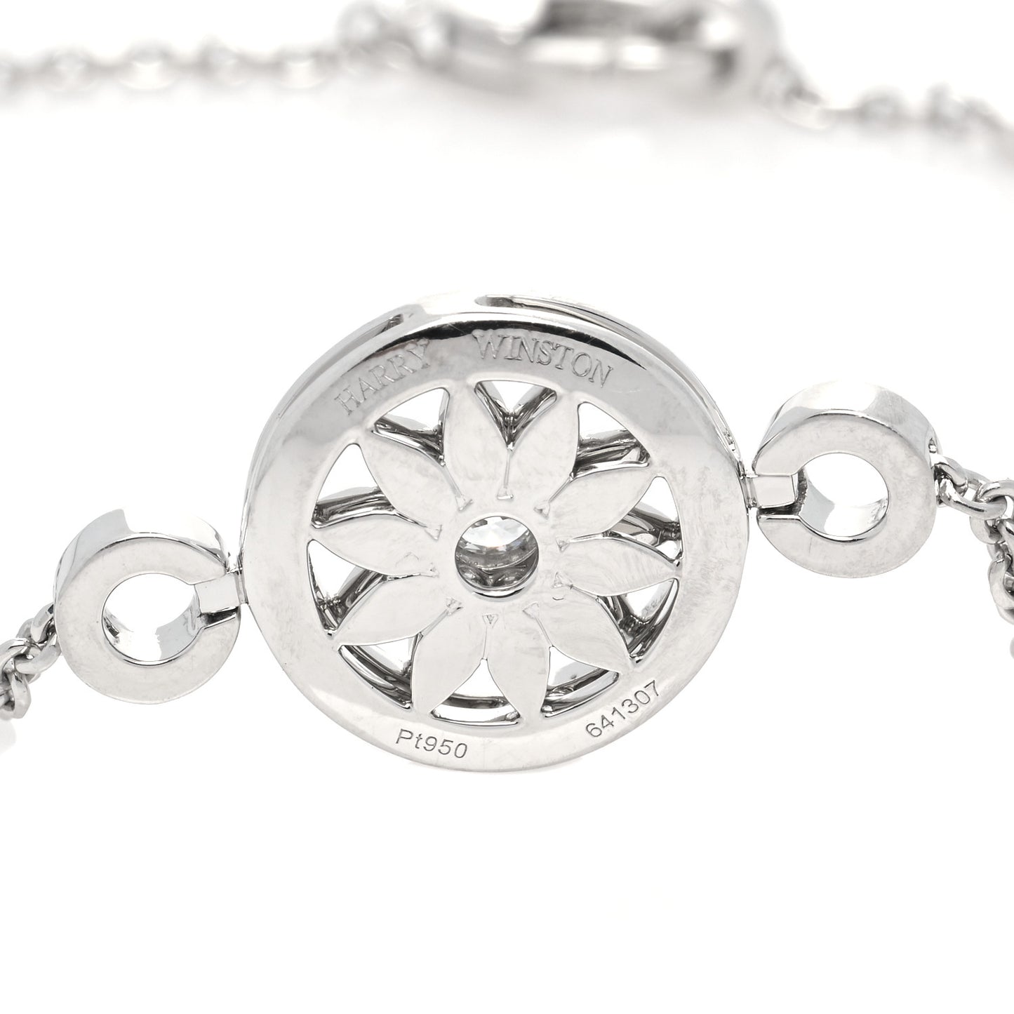 Platinum Diamond Gates Bracelet