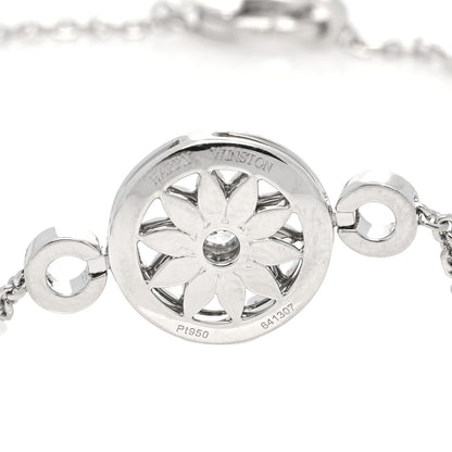 Harry Winston Platinum Diamond Gates Bracelet 5 of 6