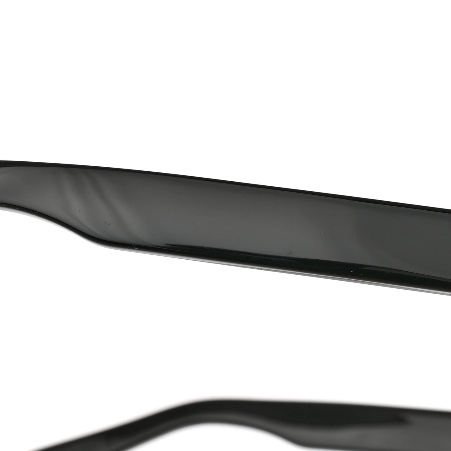 Acetate Polarized Rectangular Sunglasses CL40060I Black