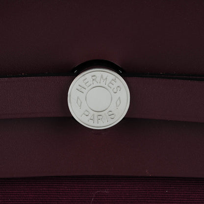 Hermes Toile Herbag Zip 39 MM Prune 8 of 11