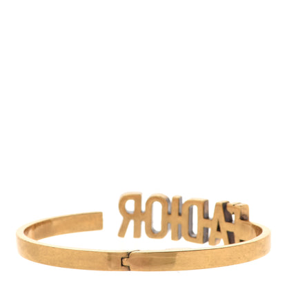 Christian Dior Metal J'Adior Bracelet Cuff Gold 3 of 4