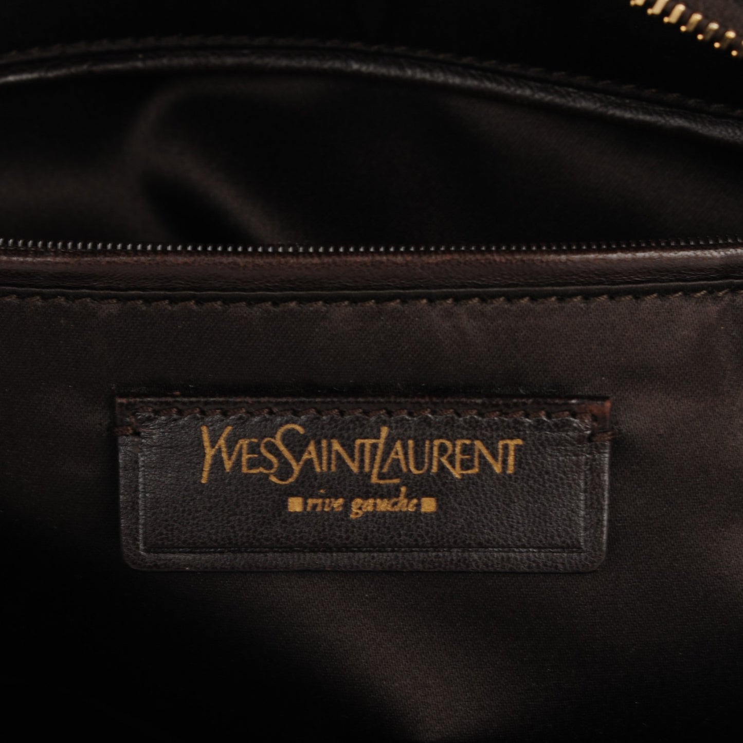 Calfskin Large Muse Dark Brown