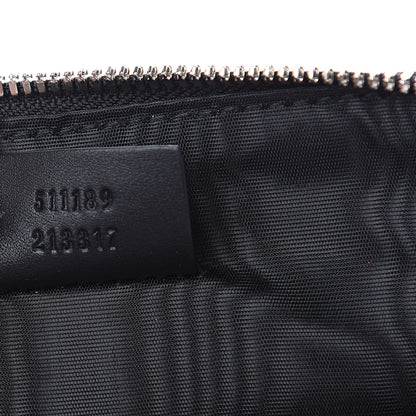Gucci X SEGA Calfskin GUCCY Stars Mini Dome Shoulder Bag Black Gold 6 of 8