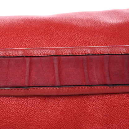 Tom Ford Pebbled Calfskin Large Jennifer Flame Red 11 of 16