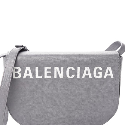 Balenciaga Signature Grained Calfskin Logo S Ville Day Bag Gris Perle Fonce White 11 of 11