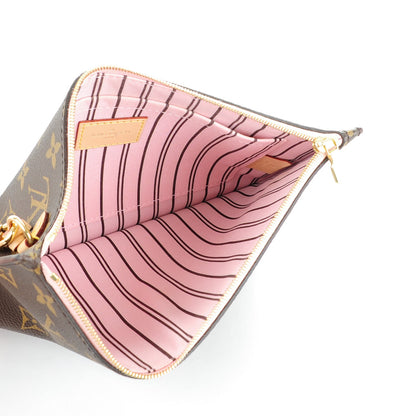 Louis Vuitton Monogram Neverfull MM GM Pochette Rose Ballerine 5 of 8