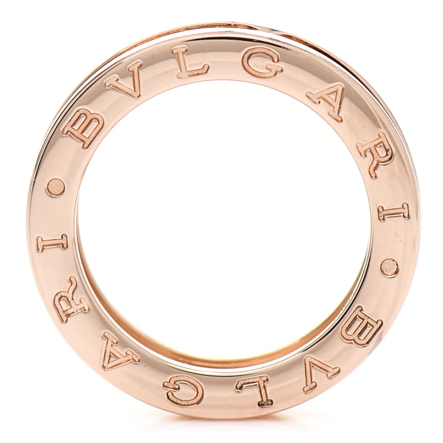 18K Rose Gold B.Zero1 One-Band Ring 51 5.75