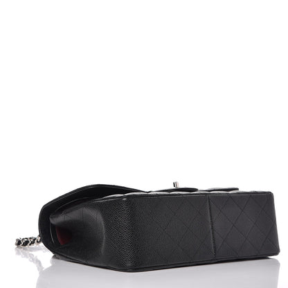 Chanel Caviar Quilted Jumbo Double Flap Black 4 of 9