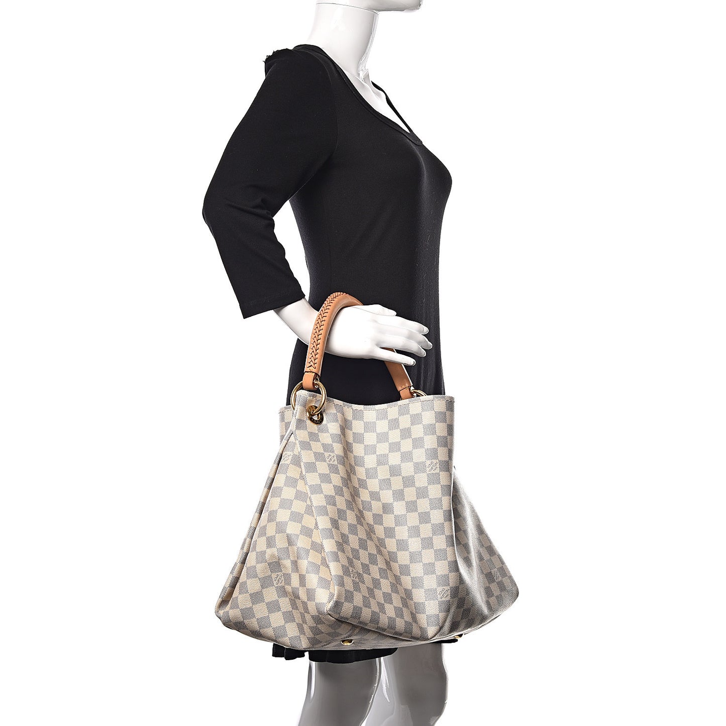 Damier Azur Artsy MM