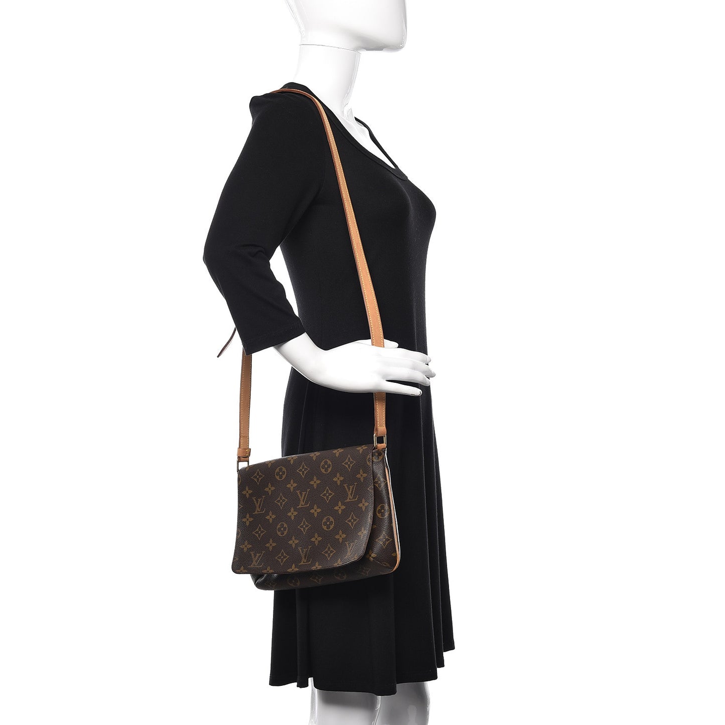Monogram Musette Tango Long Strap