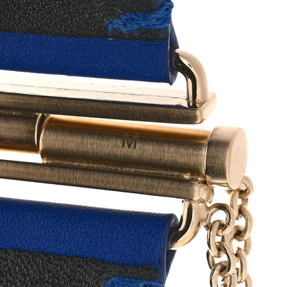 Chanel Calfskin CC Wide Cuff M Blue 5 of 6