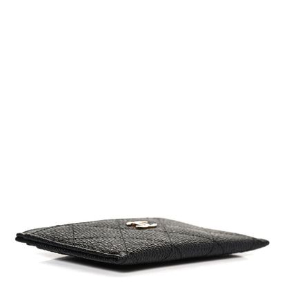 Chanel Caviar Quilted Card Holder Black 4 of 9