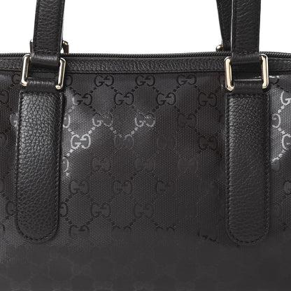 Gucci Imprime Monogram Small Boston Dark Brown 10 of 10