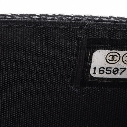 Chanel Caviar Timeless CC Wallet On Chain WOC Black 8 of 10