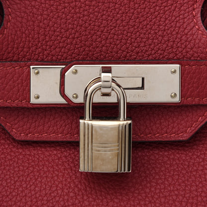 Hermes Togo Birkin 30 Rouge Grenat 8 of 10