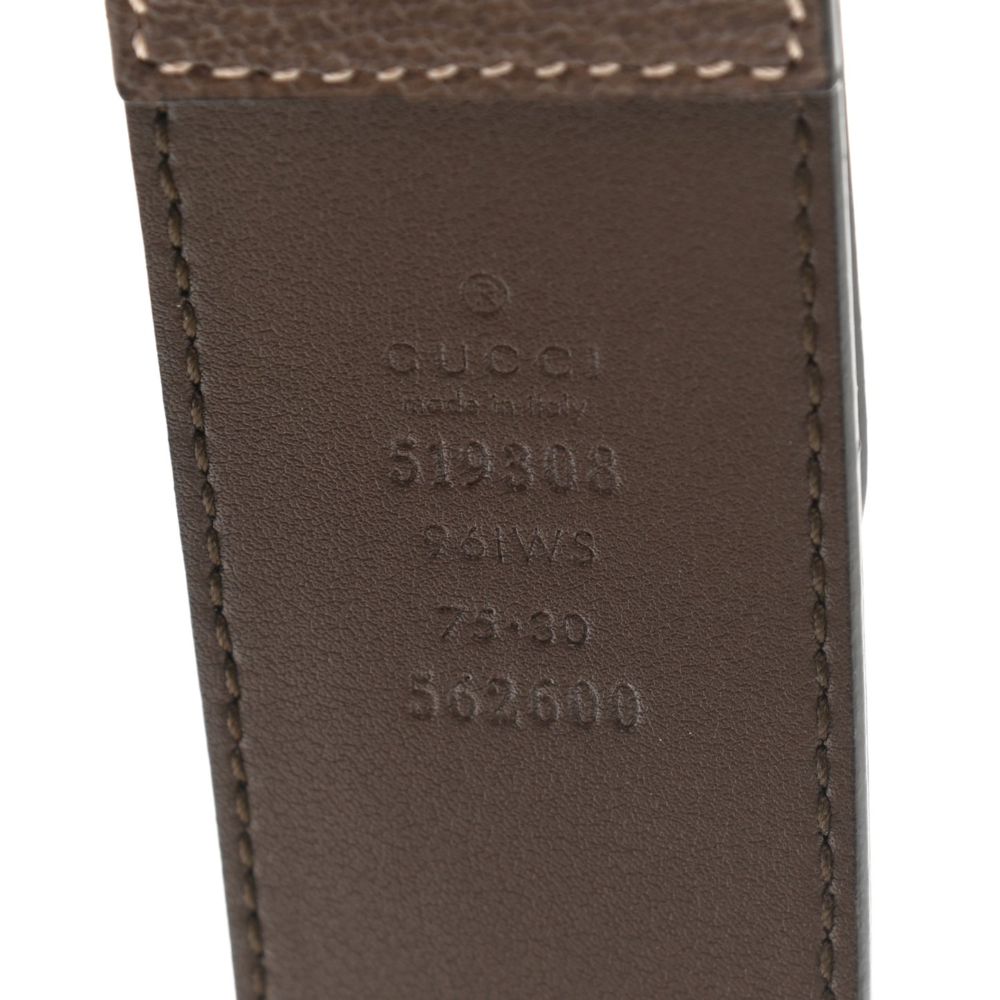 GG Supreme Monogram Ophidia Belted iPhone Case 75 30 Dark Brown