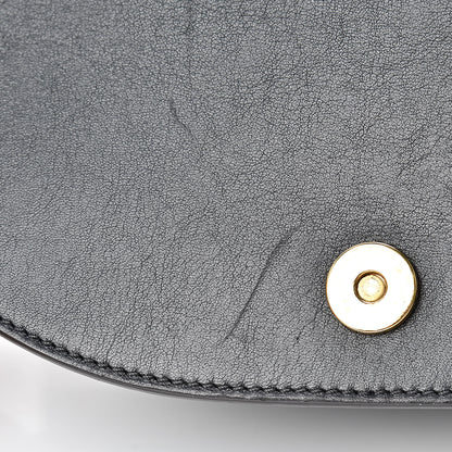 Chloe Calfskin Suede Medium Nile Bracelet Bag Black 11 of 16
