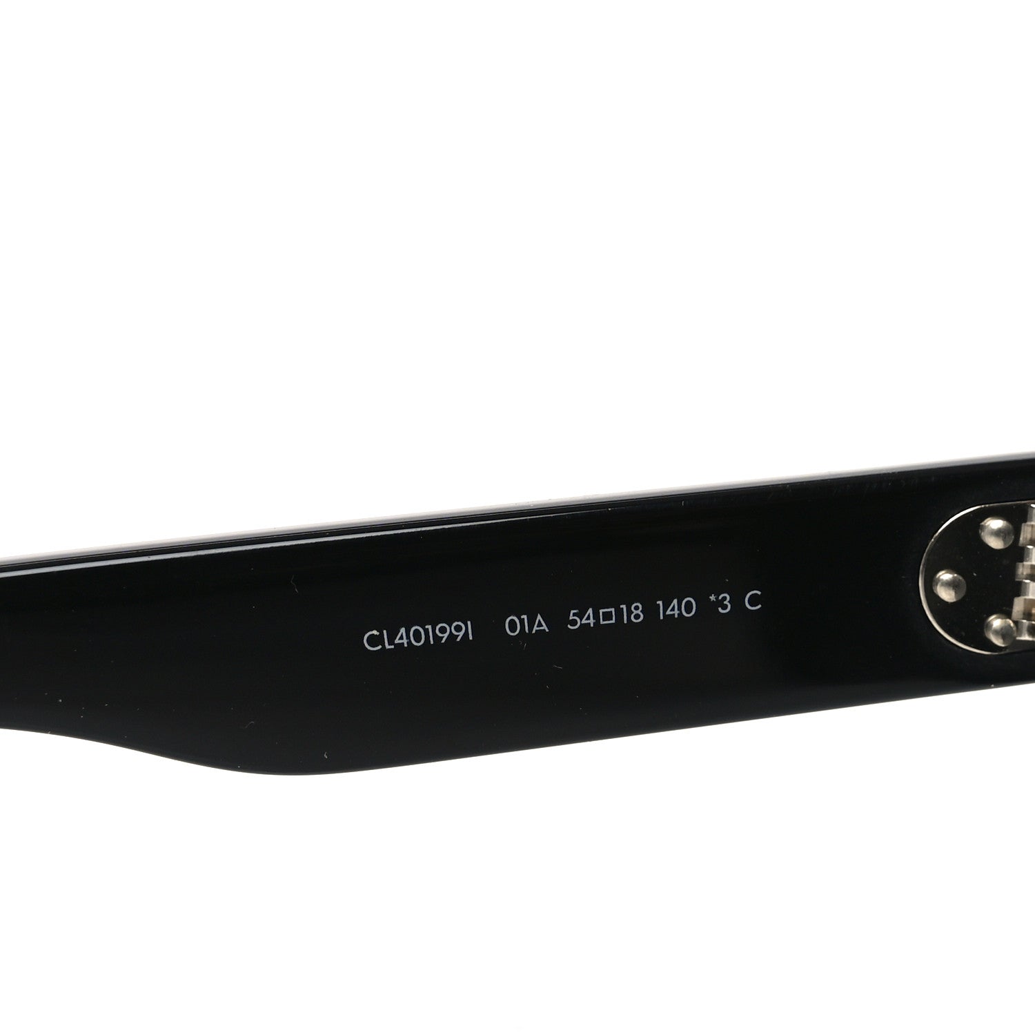 Celine Acetate Sunglasses CL40199I Black 6 of 6