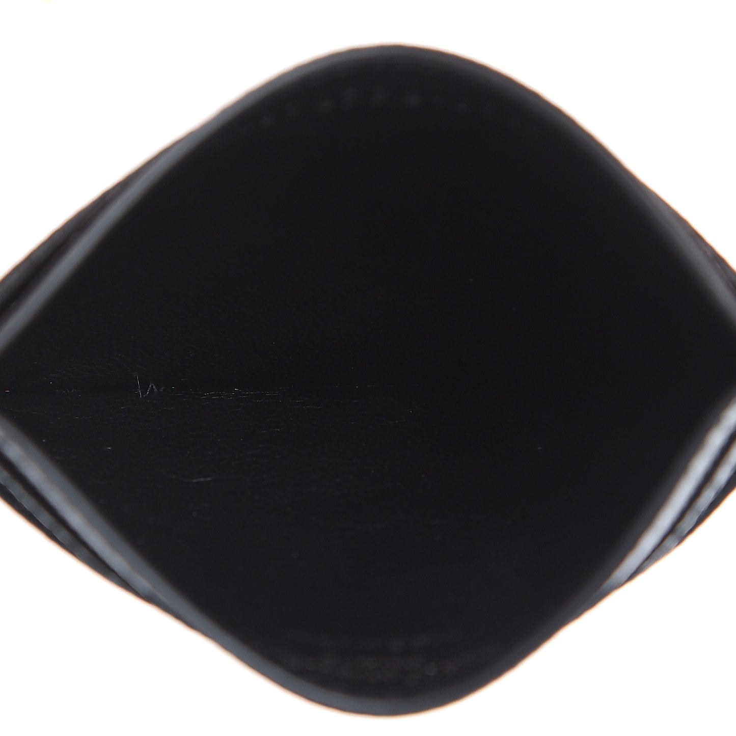 Grain De Poudre Geo Print Monogram Credit Card Case Black White