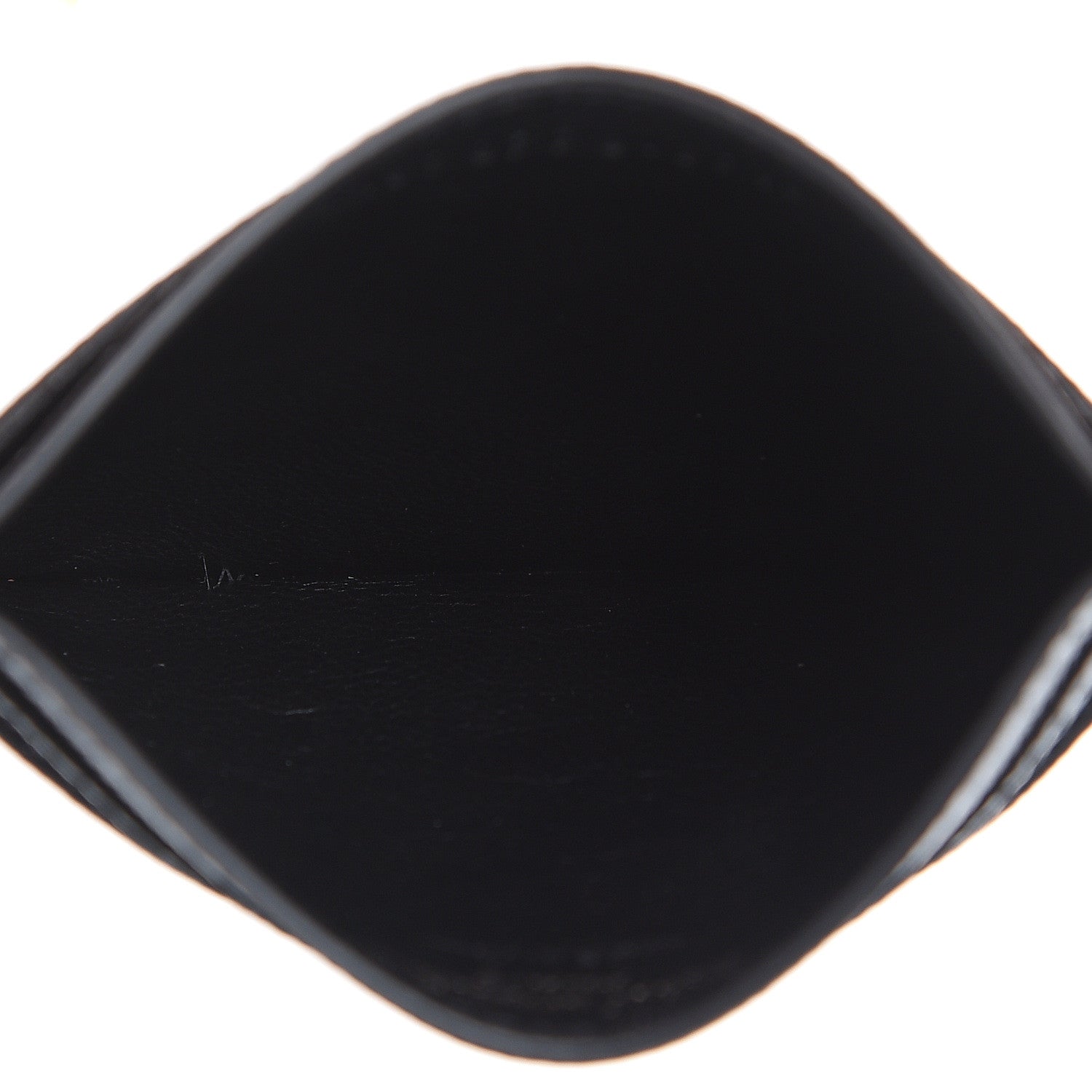 Saint Laurent Grain De Poudre Geo Print Monogram Credit Card Case Black White 7 of 7