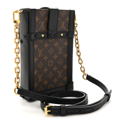 Louis Vuitton Monogram Pochette Trunk Verticale Black 3 of 12