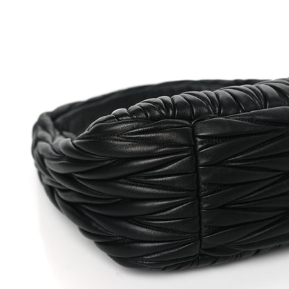 Miu Miu Nappa Matelasse Wander Large Hobo Black 7 of 8