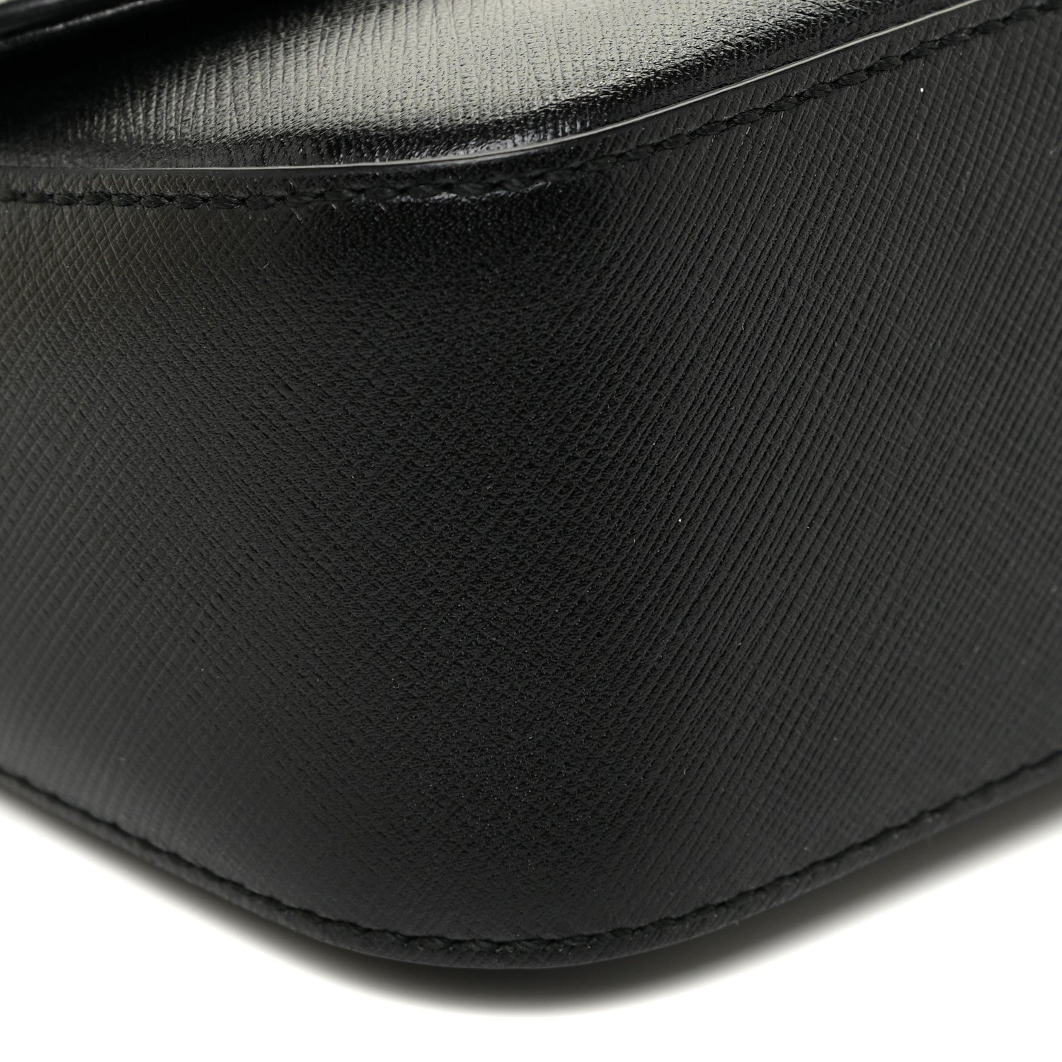 Salvatore Ferragamo Printed Calfskin Rory Shoulder Bag Black 8 of 12