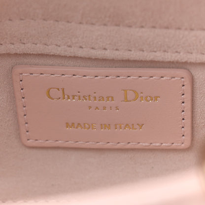 Christian Dior Lambskin Cannage Micro Lady D-Joy Powder Pink 6 of 10