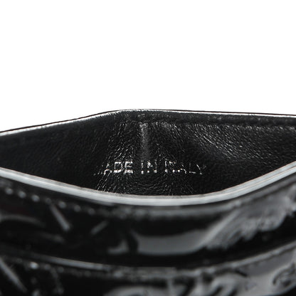 Chanel Patent Calfskin Lucky Symbols Card Holder Case Black 7 of 8