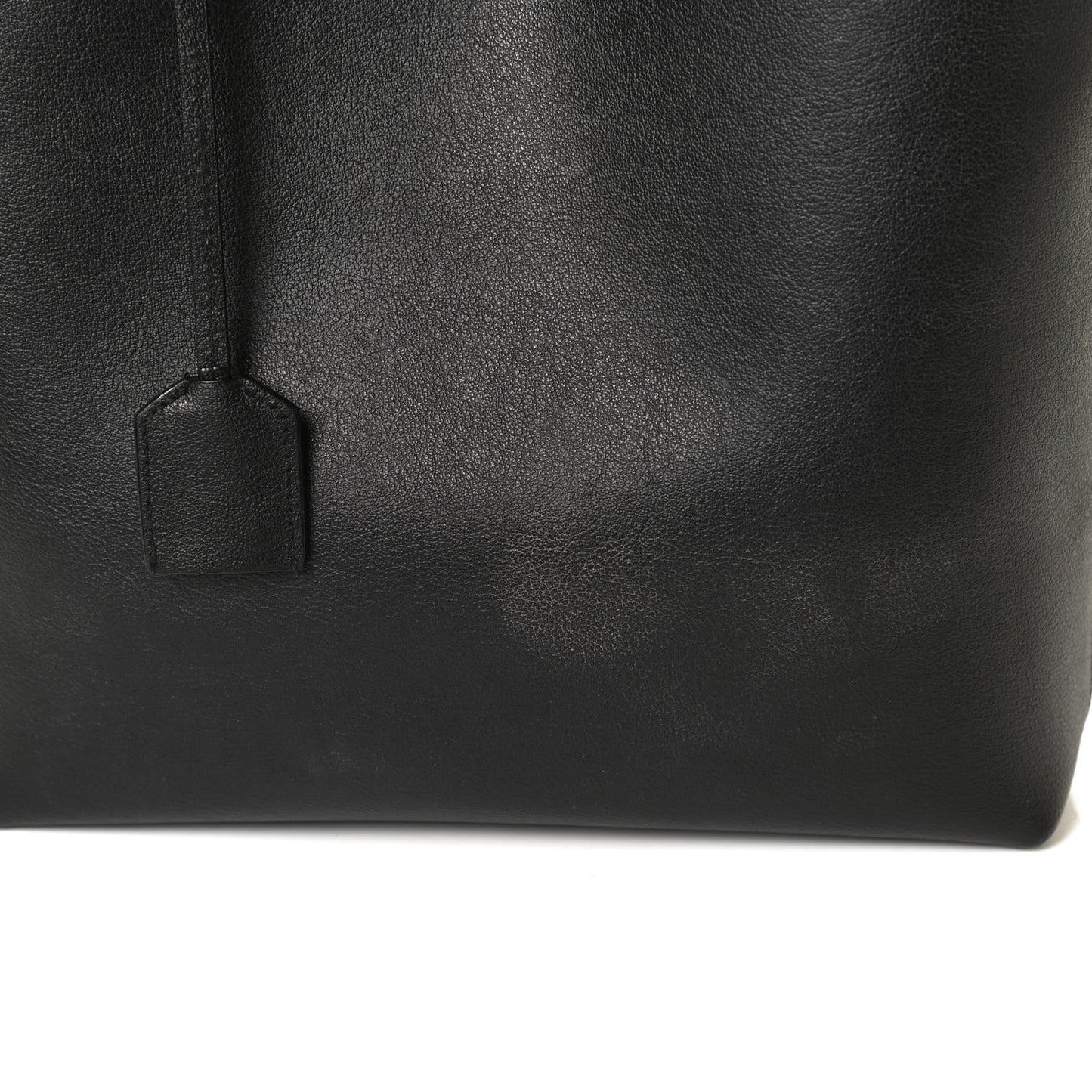 Calfskin Toy Shopping Tote Black