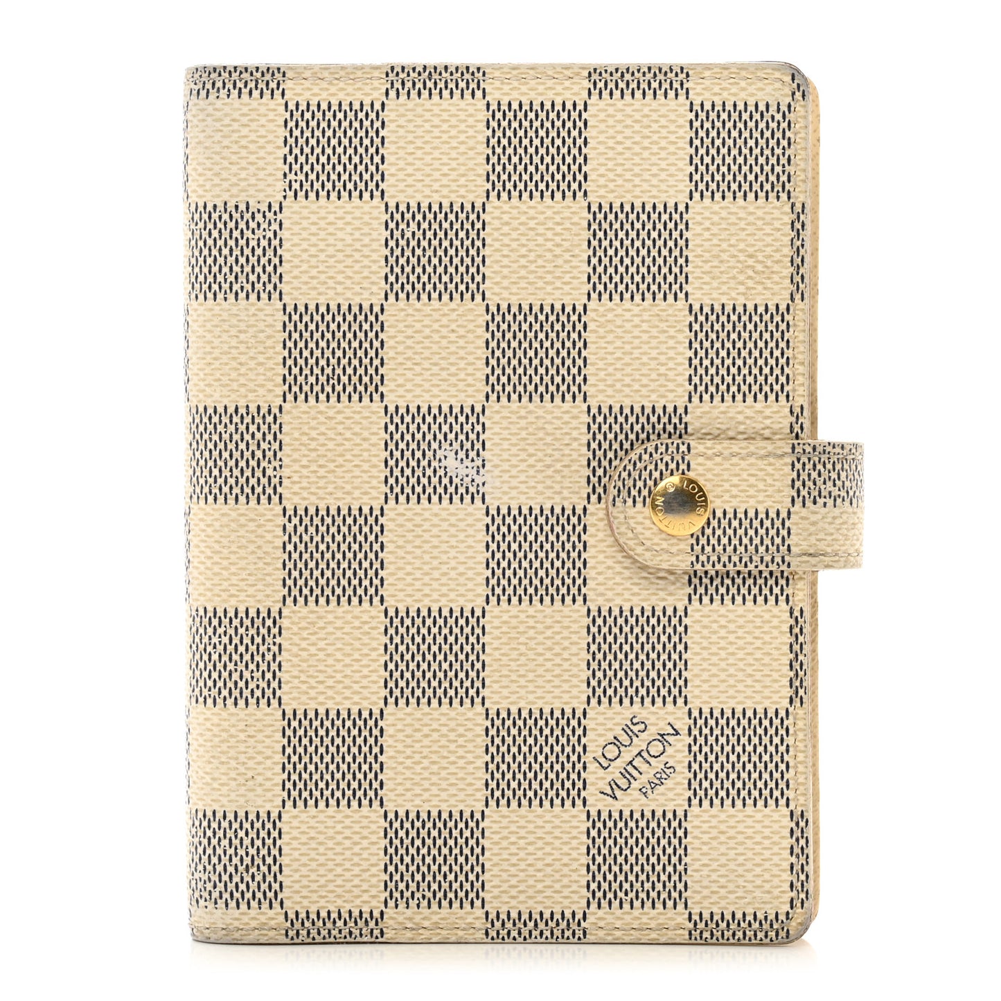 Damier Azur Small Ring Agenda Cover