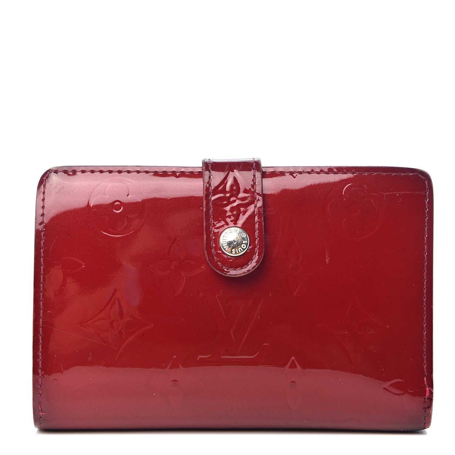 Louis Vuitton Vernis French Purse Wallet Pomme d'Amour 1 of 15