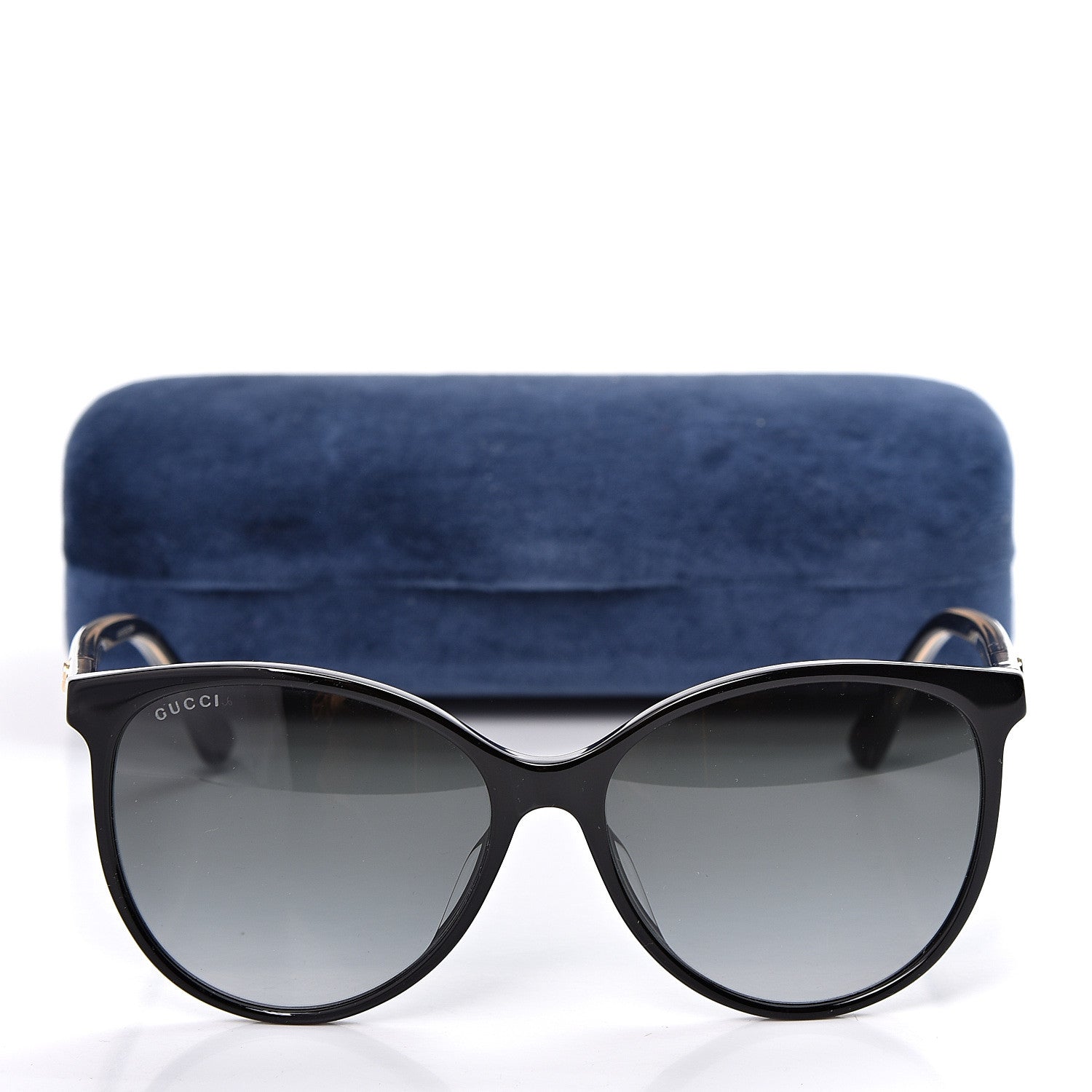 Gucci Web Sunglasses GG GG0377SK Black 8 of 8