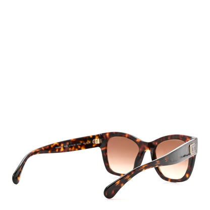 Chanel Acetate Square CC Sunglasses 5478 Tortoise 4 of 8