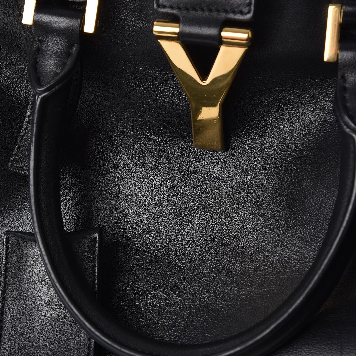 Calfskin Small Classic Y Cabas Black
