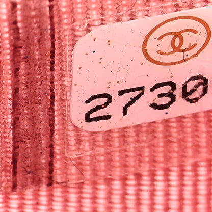 Chanel Iridescent Caviar Quilted Wallet on Chain WOC Rose Pink 7 of 11