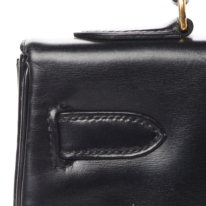 Hermes Box Kelly Retourne 32 Black 16 of 49