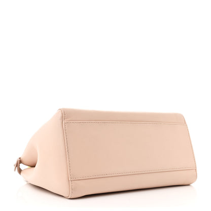 Fendi Nappa Colorblock Mini Peekaboo Iconic Satchel Plaster Banana Grigio Polvere 4 of 11