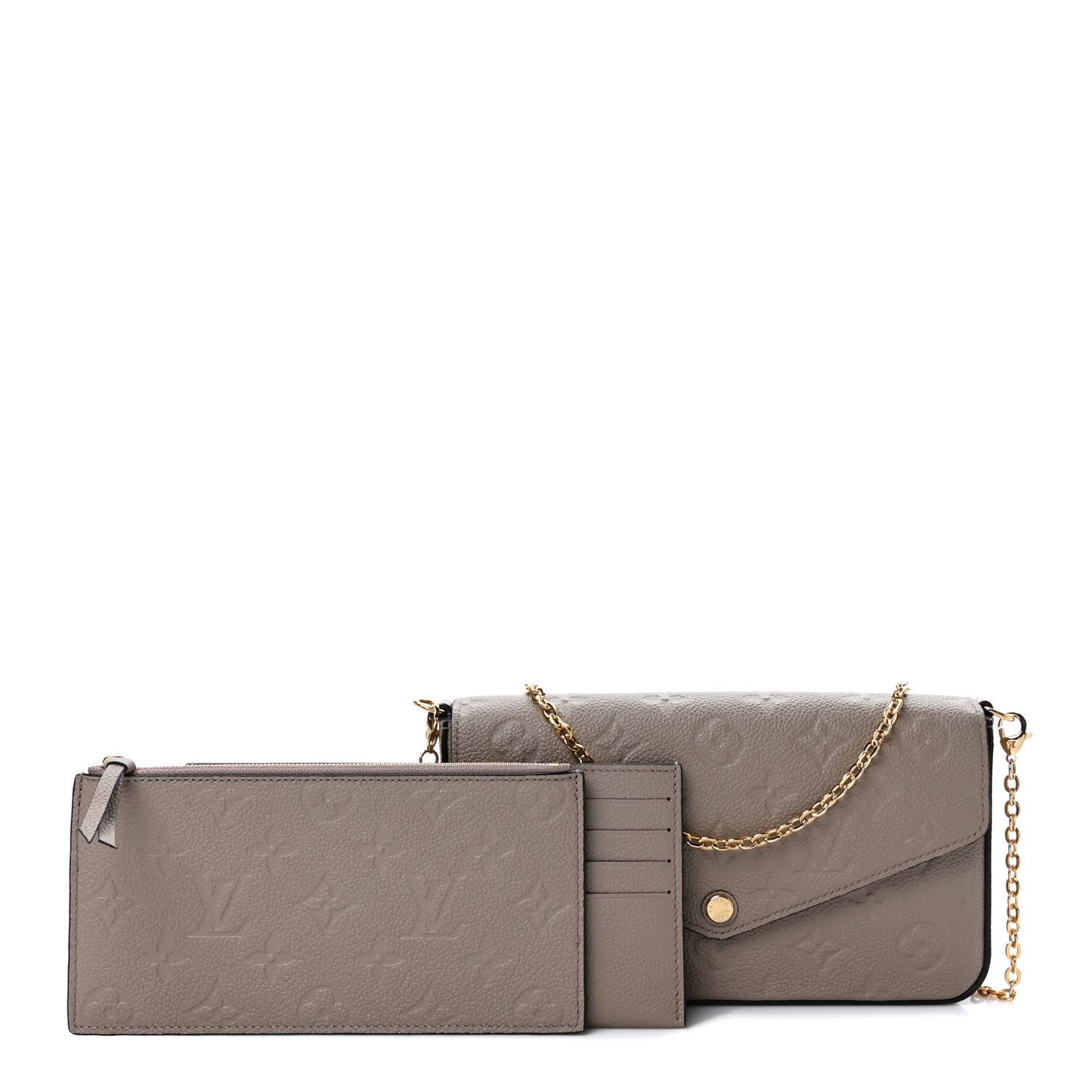 Empreinte Pochette Felicie Chain Wallet Tourterelle