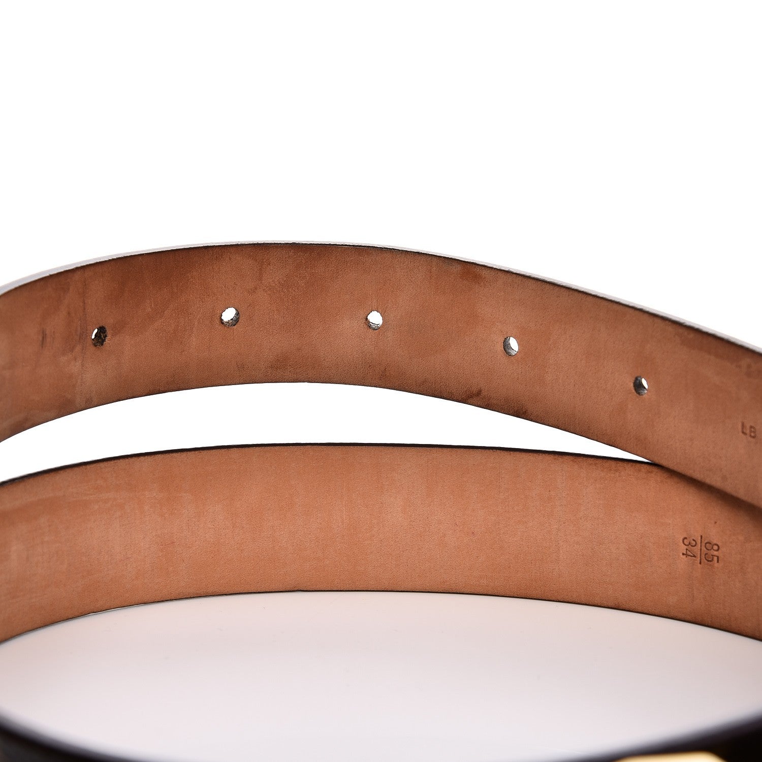 Louis Vuitton Monogram Ceinture Belt Gold Buckle 85 34 7 of 7