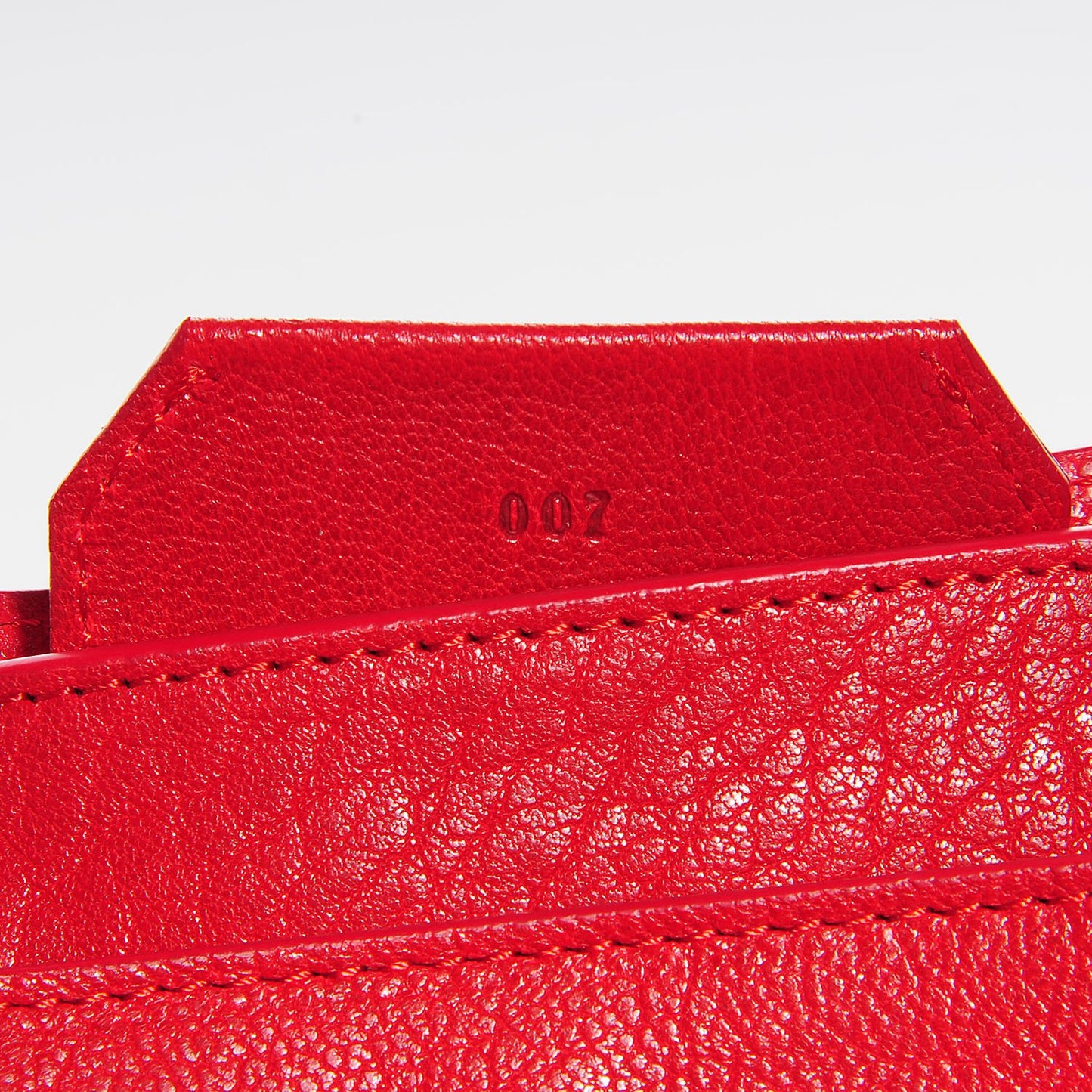 Leather PS1 Pouch Messenger Bag Lipstick