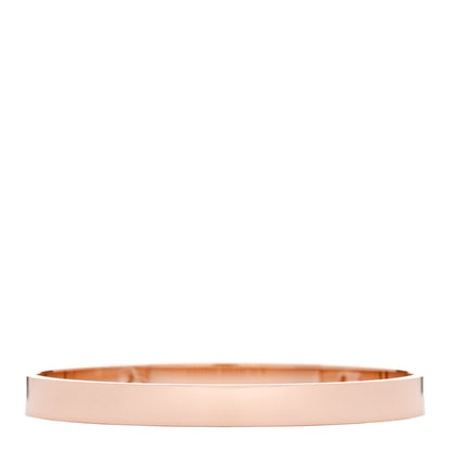 Hermes 18K Rose Gold Diamond PM Collier De Chien Bracelet ST 2 of 3