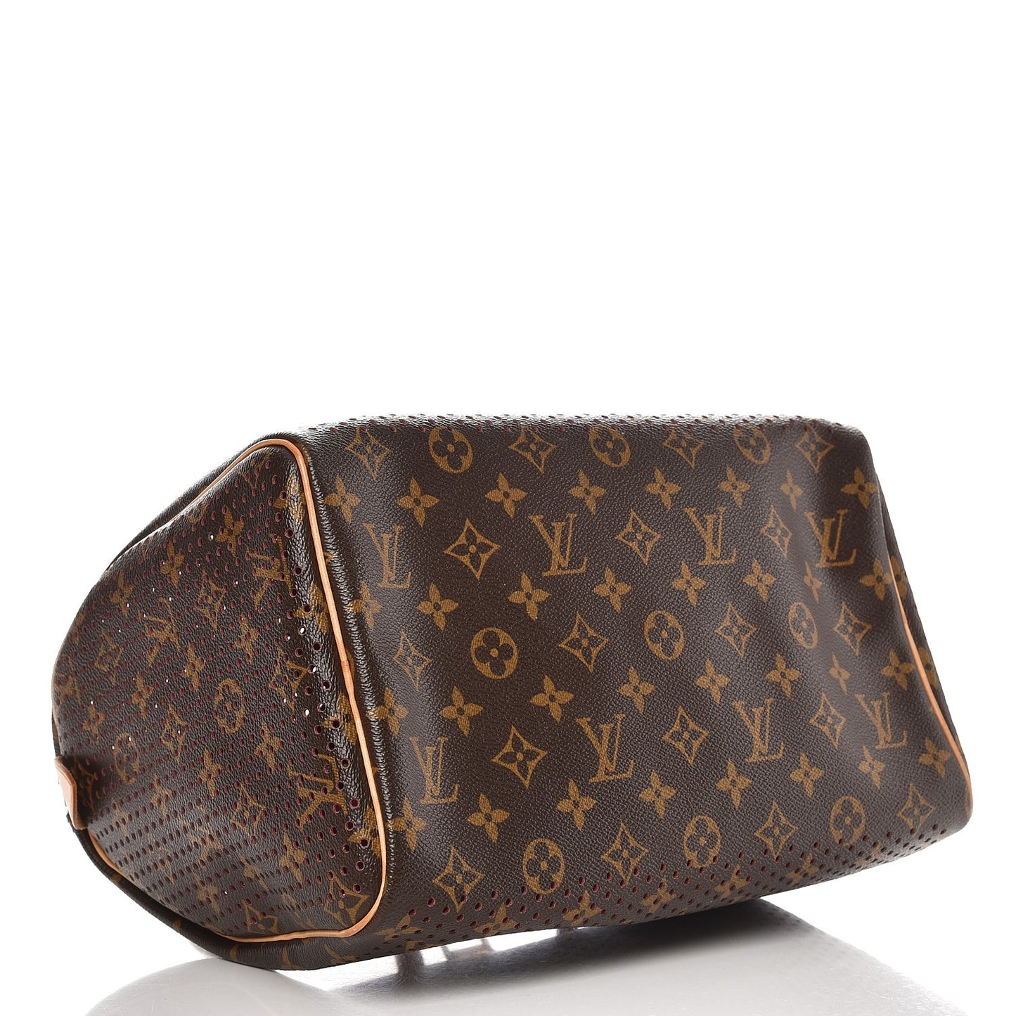 Monogram Perforated Speedy 30 Fuchsia