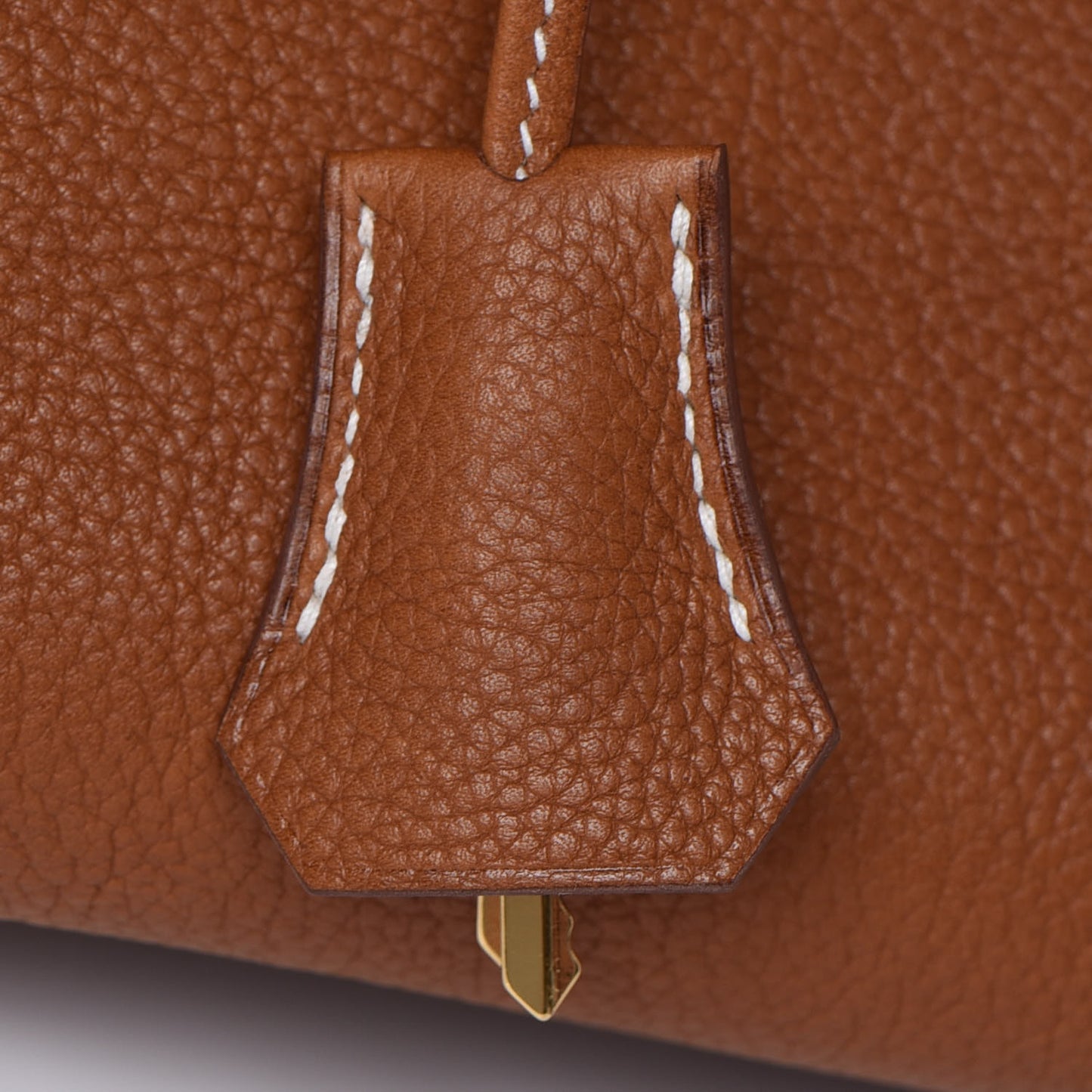 Natural Barenia Faubourg Birkin 30 Fauve