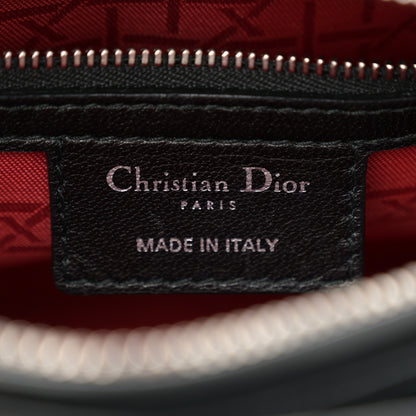 Christian Dior Lambskin Cannage Medium Lady Dior Black 6 of 10