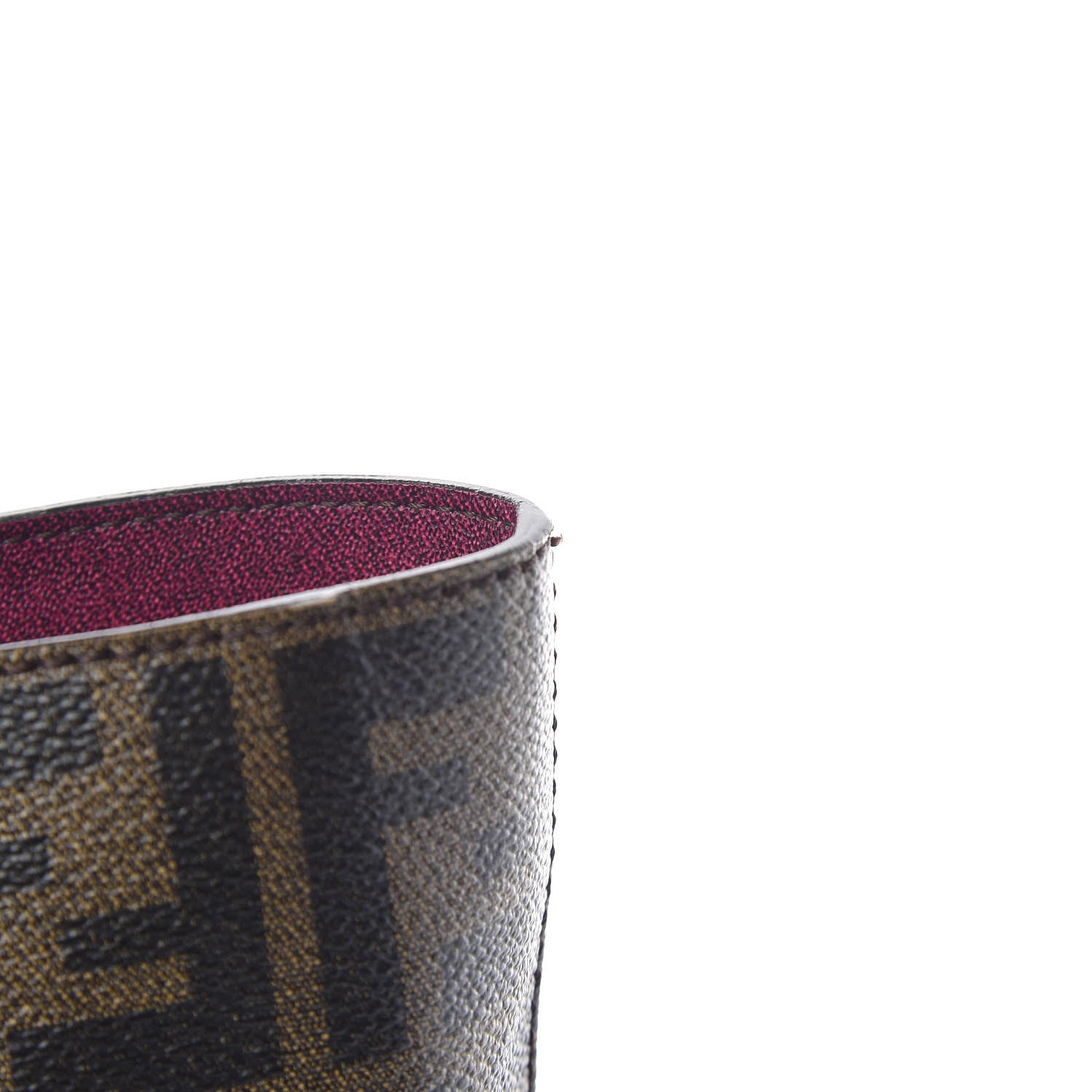 Fendi Zucca Spalmati Small Roll Tote Tobacco Fuxia 22 of 22