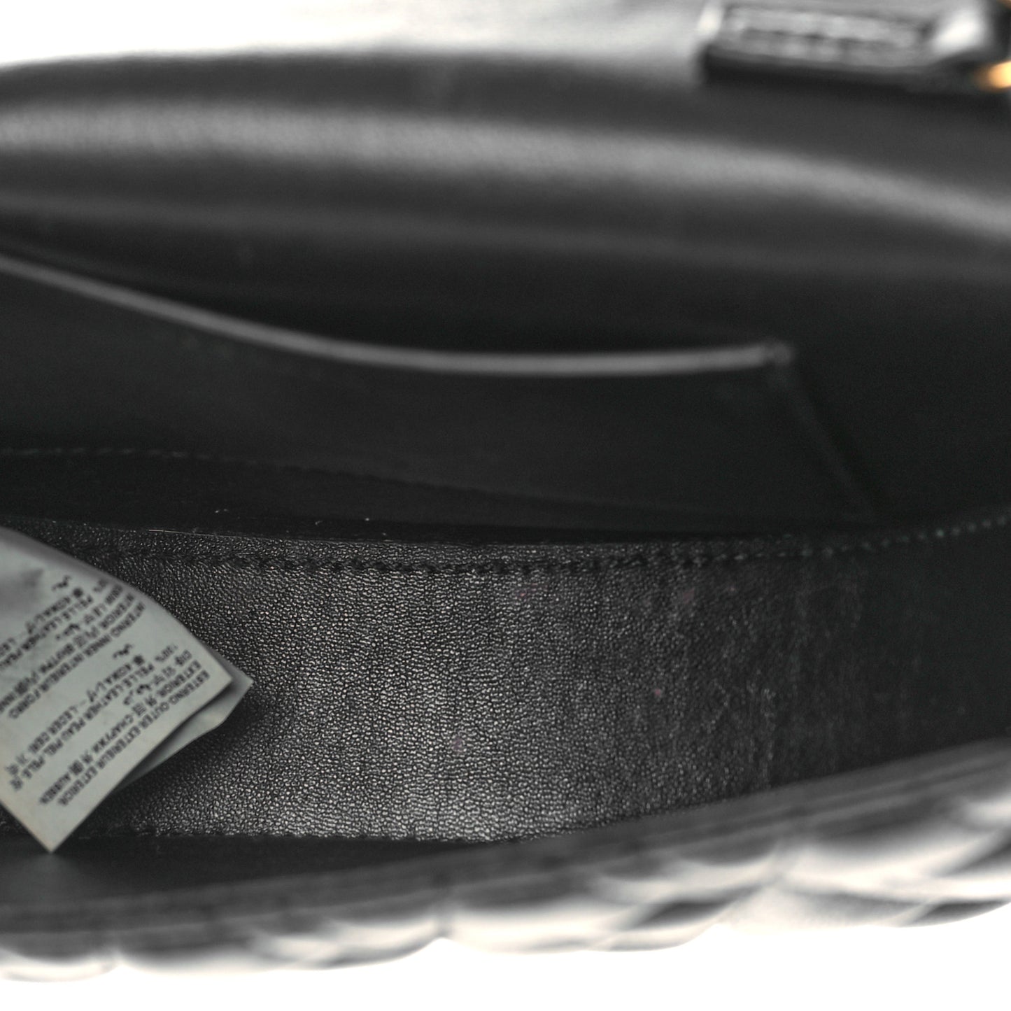 Nappa Quilted Virtus Belt Bag Black