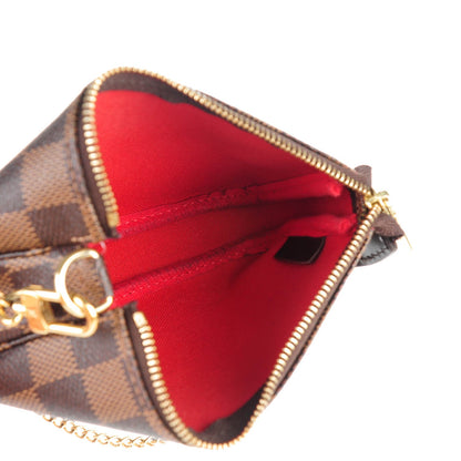 Louis Vuitton Damier Ebene Mini Pochette Accessories 6 of 7