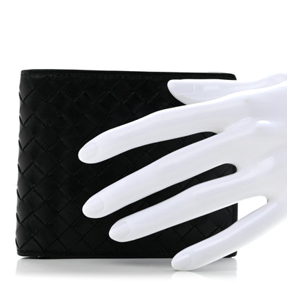 Bottega Veneta Nappa Intrecciato Bi-Fold Wallet Black 2 of 9