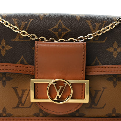 Louis Vuitton Reverse Monogram Dauphine Chain Wallet 7 of 10